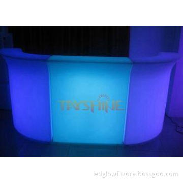 Rechargeable Glowing Bar Counter With Remote Controller / L